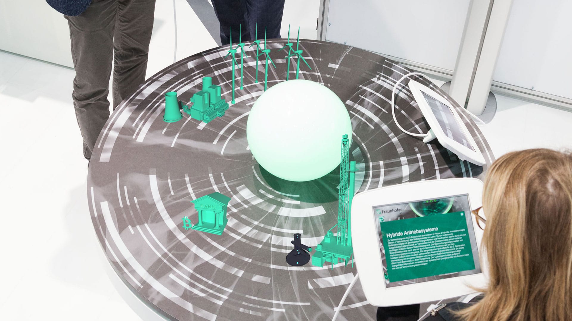 Fraunhofer Institut – Augmented Reality Exponat