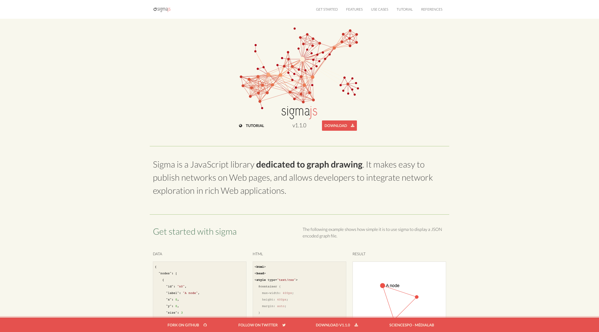 Sigma.JS - Datenvisualisierungs-Tools